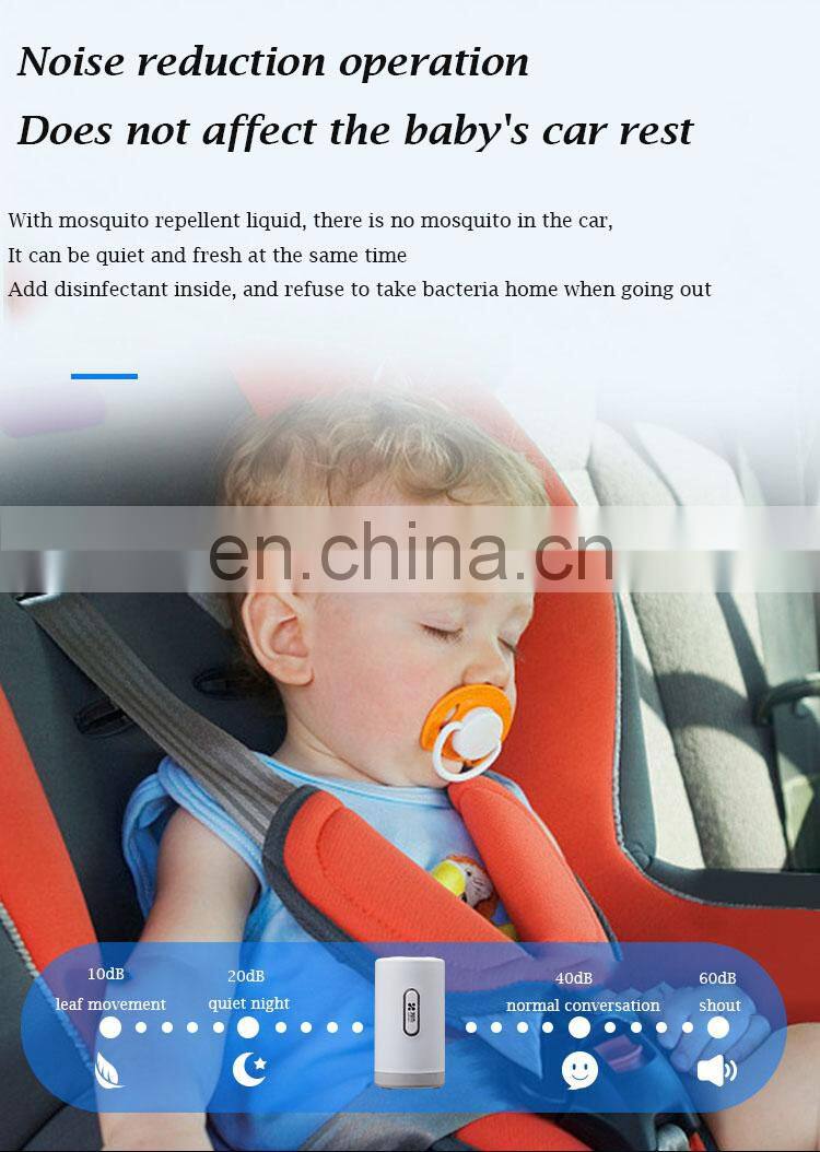 2020 New Style High Quality Portable Car Air Humidifier Cool Colorful mini ultrasonic Aromatherapy Diffuser