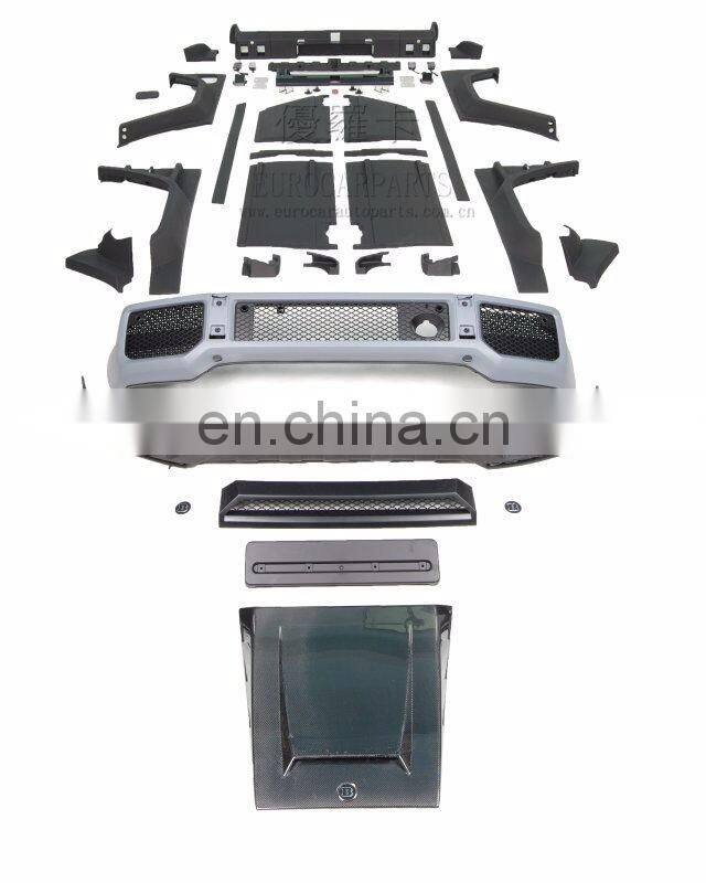 G-class body kit/bumper set for MB G W463 G55 G500 G63 G65 2011~2015y to 2016 G800 B-style brand new look tuning set