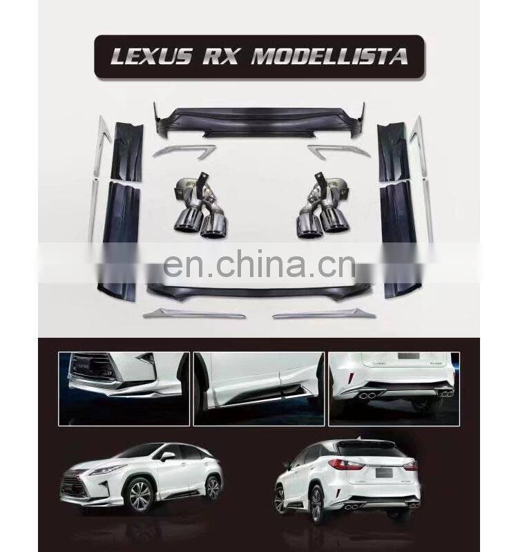 changzhou auto accessory factory ABS car body kit for 2016 Lexus RX 200t