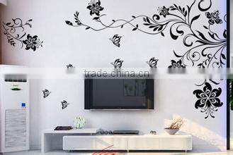 custom removable adhesive decorative wall vinyl sticker printing-Ly