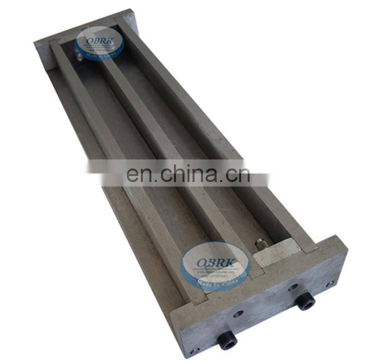 Customize 25x25x285mm Stainless Steel Two Gang Prism Mould