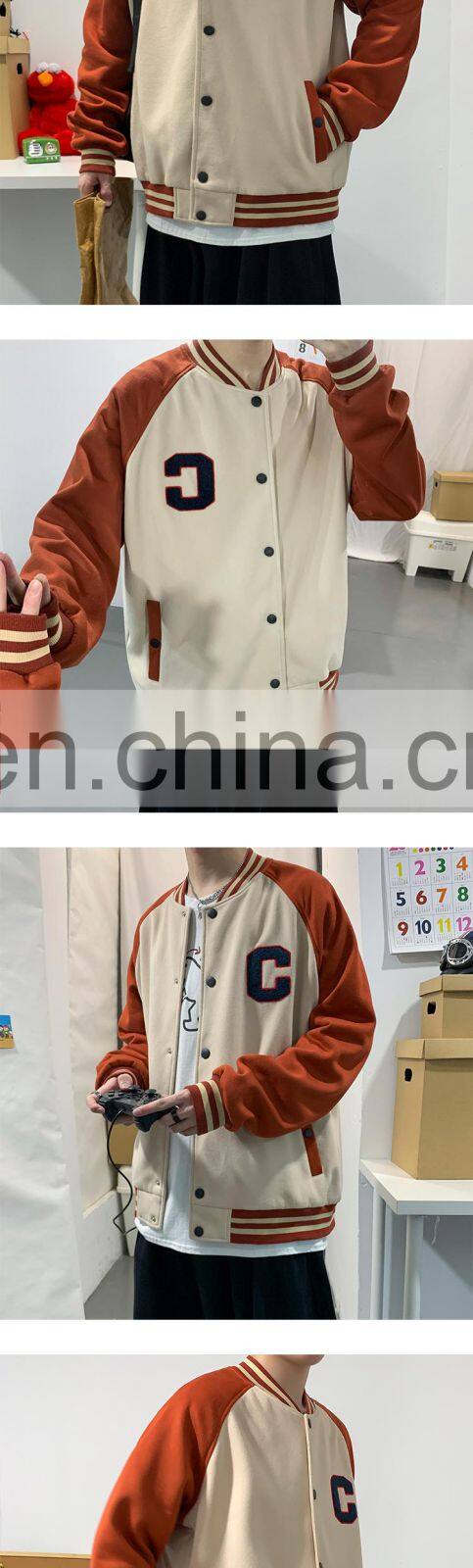 New year Christmas embroidered Mens Clothing Satin Coat Custom BomberJackets Zip Up winter Jacket
