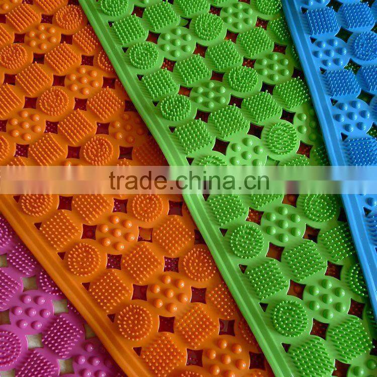 Large plastic bathroom floor mats