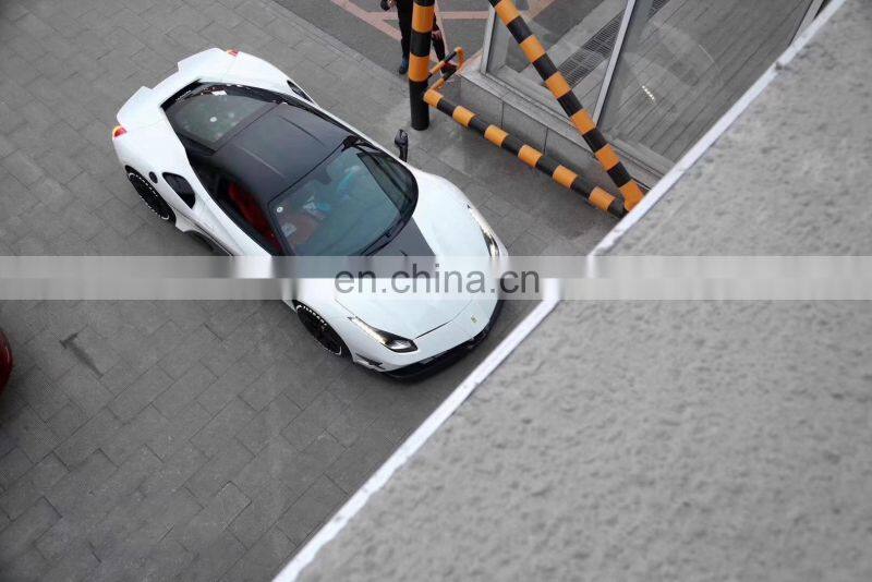 Runde Misha-Design For Ferrari 488 GTB Perfect Fitment Body Kit Front Bumper Rear Bumper Hood Side Skirt Spoiler