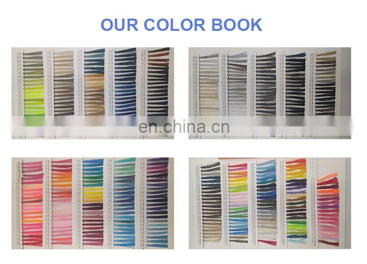 High Tenacity Recycled Raw White 100% Polyester Nylon 6 Nylon 66 Bonded Sewing Thread for Sports Clothes 150D