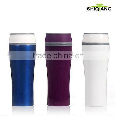 New stainless steel mug with push button leakproof lid BL-5088S