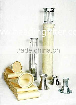 Zhejiang China PPS nomex felt filter bag for Power Plant