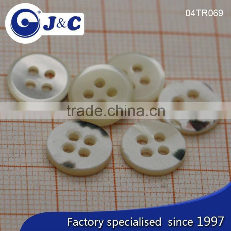 J&C 2 holes square Trocas shell buttons for fashion shirt.TR069,070