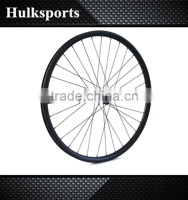 Carbon wheels titanium wire 27.5er carbon mountain bike wheelset 650B 34mm deep