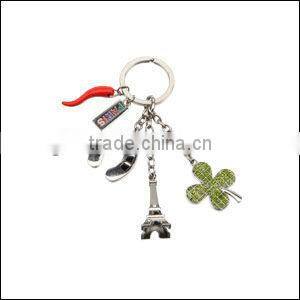 Promotion cheap metal fashion custom keychain