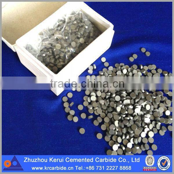 Zhuzhou tungsten carbide substrates for PDC with special small dot on the top of surface