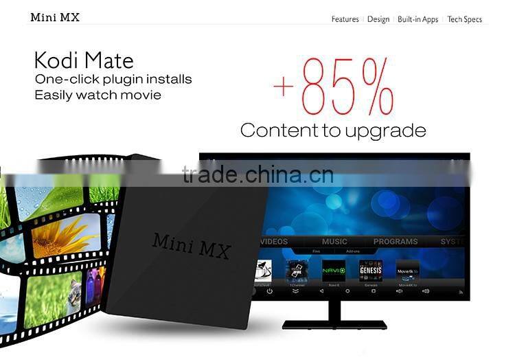 good price amlogic s905 mini mx firmware android 5.1 mini mx tv box