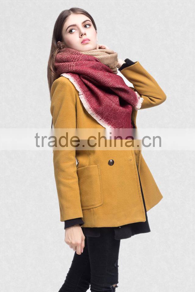 Wholesale New Designer Acrylic Chevron Fashion Winter Women Shawl