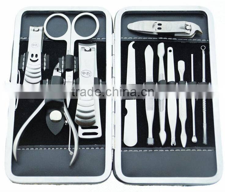 Nail Care 12 Piece Cutter Set Cuticle Clipper Manicure Pedicure Kit