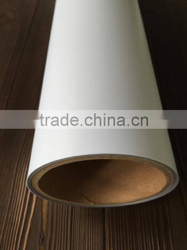 durable PET film stand banner 200mic with grey back