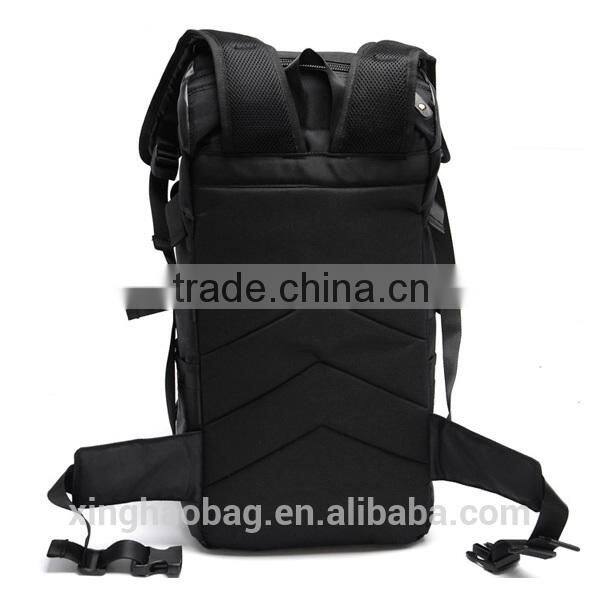 Large nylon outdoor korean style waterproof sports backpack