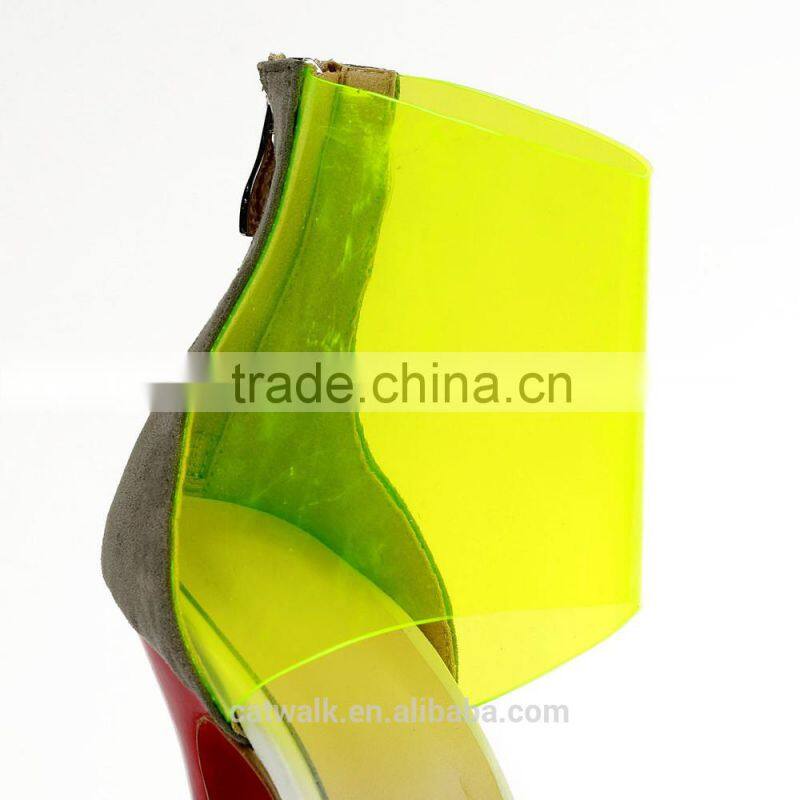 2015 Women new fashion sandals women stiletto ankle sandals high heels ladies party ankle sandals