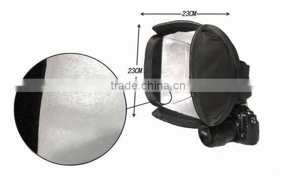 Commlite Hot Selling 80 x 80CM Easy Fold Softbox For Speedlights