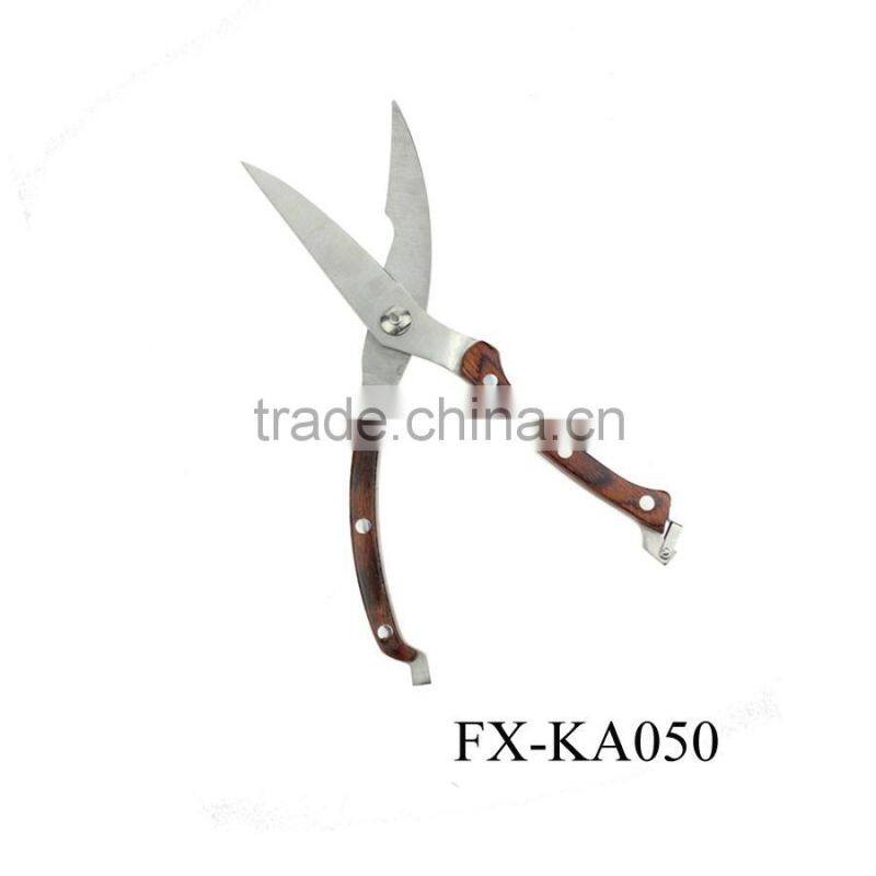 KA050 Sharped and comfortable grip kitchen bone cutter scissors belanja online