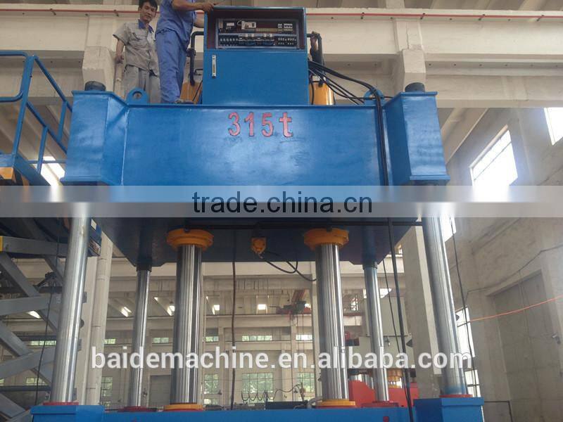 YTD32 Four column sheet metal forming hydraulic press with adjustment of work pressure and travel schedule