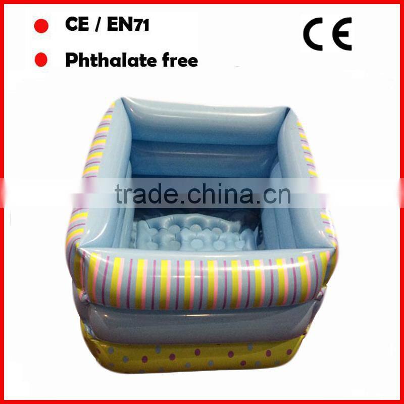 PVC inflatable foot bath / foot spa with logo for promtion