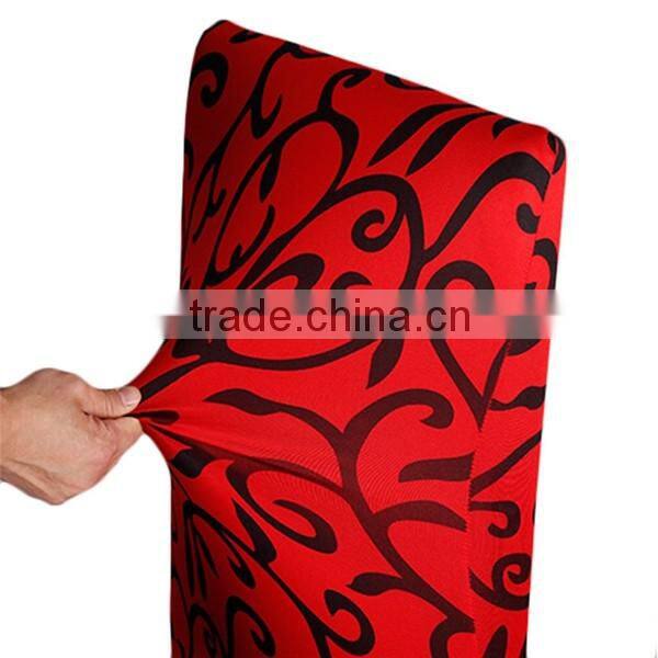 white spandex chair covers