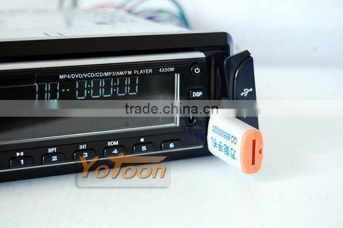 1 Din DVD player+VCD/MP3/CD fuction