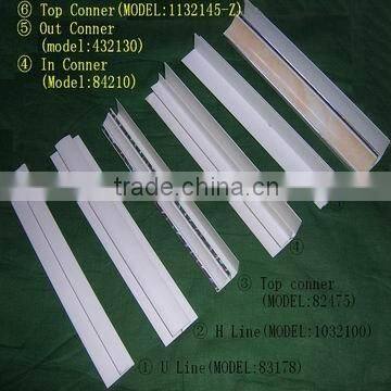 OUMEIJIA FUNCTIONAL PVC CORNER CLIPS FOR INTERIOR DECORATION