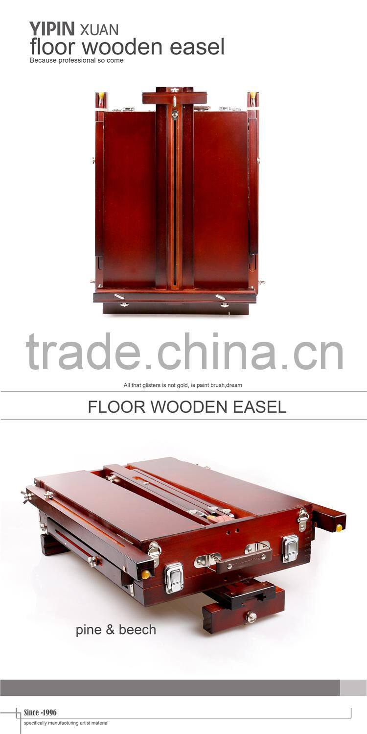 New French Easel Wooden Sketch Box Portable Folding Art Artist Painters Tripod