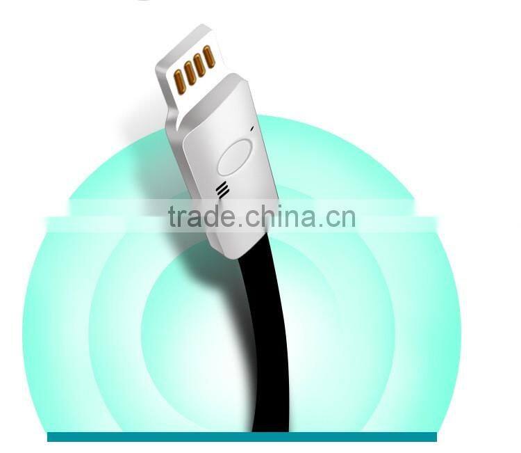 New arrival Bluetooth 4.0 USB charging cable,anti-loss,Bluetooth selfie and others multifunction intelligent USB cable