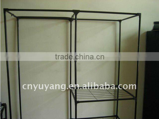 simple constructed stackable portable wardrobe/closet