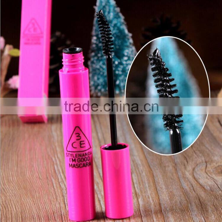South Korea 3CE Mascara stylenanda pink series 3d fiber mascara for eyelash extensions