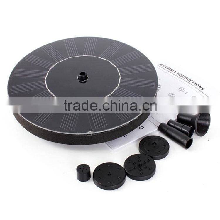 Solar powered Pump Garden Water Fountain Decorative Water Fountains