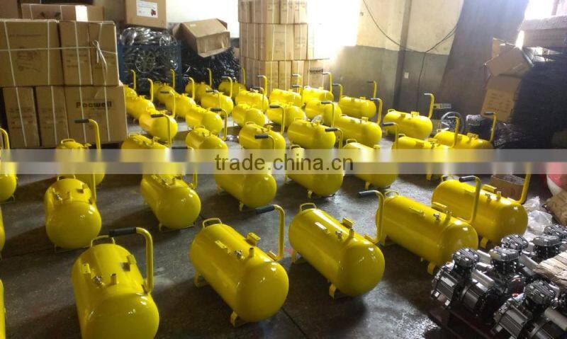 300L portable Italy type air compressor two head two motors