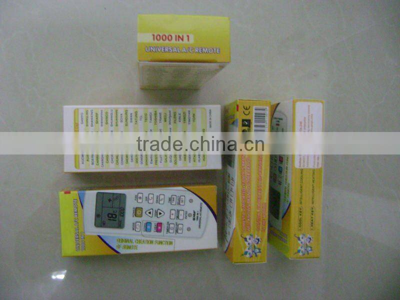 universal air conditioner remote control 1000 in 1