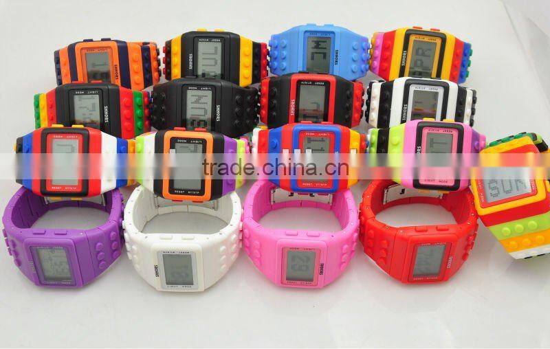 Green Luxury Sport Style Red LED Digital Date Unsex Watch