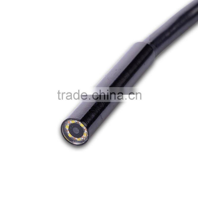 Mini USB Waterproof 5.5mm Inspection Camera with 10m Cable 6 LEDs Lights Endoscope