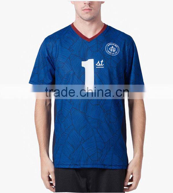 blue soccer uniform with your number and logo unique design soccer uniform