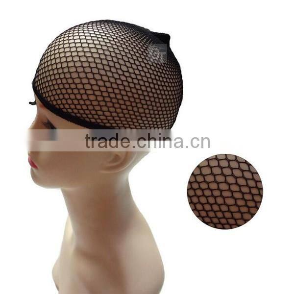New Fashion Cool Mesh Weaving Black Wig Cap Hair Net