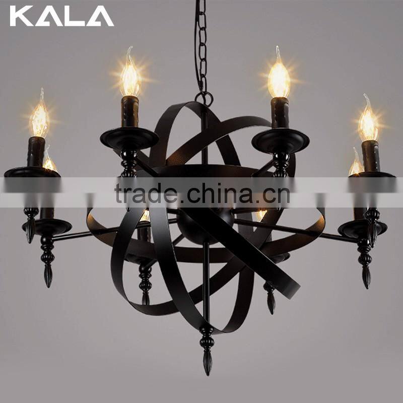 Retro Vintage Pendant Lights Clear Glass Lamshade Loft Pendant Lamps for Dinning Room Home Dcoration Lighting