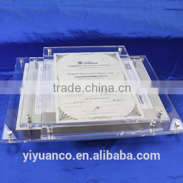 acrylic photo frame/funia photo frame