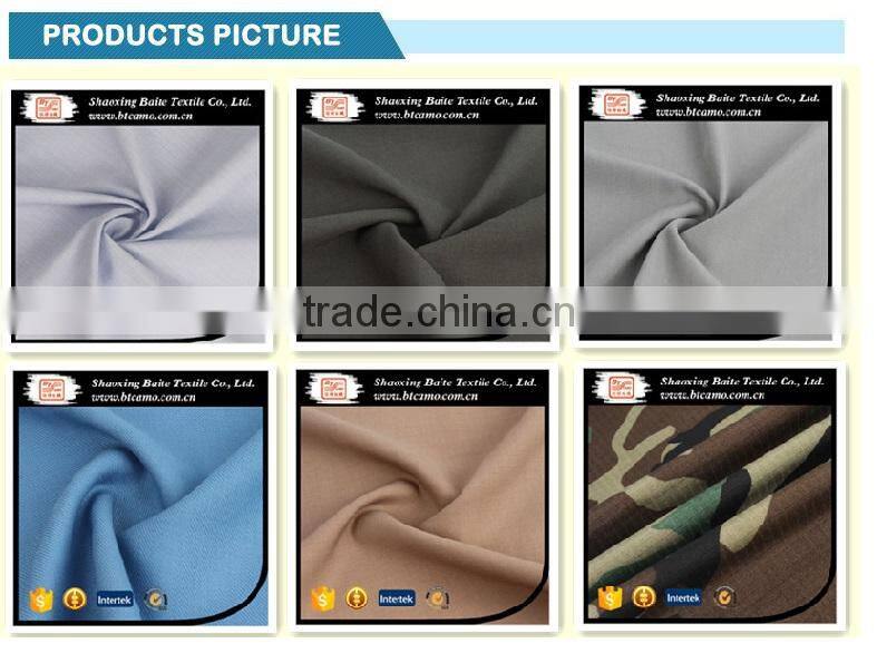 Plain woven fabric Polyester/Cotton fabric for T-shirt