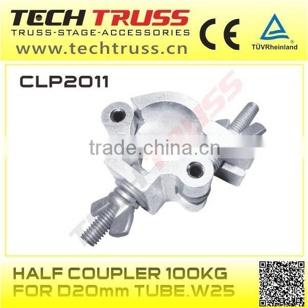 half coupler for D20mm tube,aluminium truss accessories!