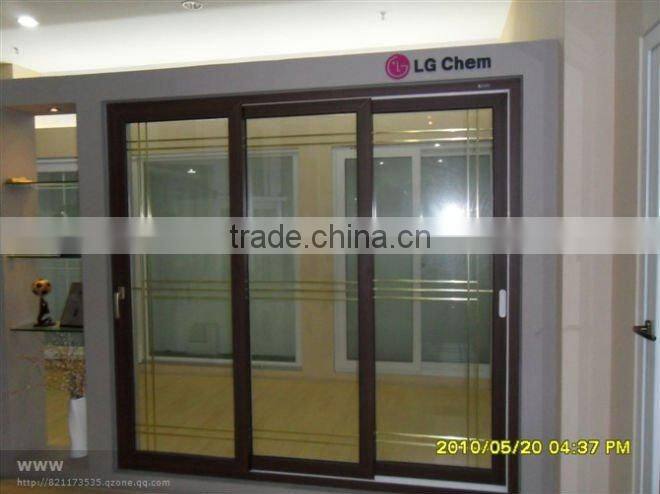 new design pvc door, exterior doors, sliding glass door