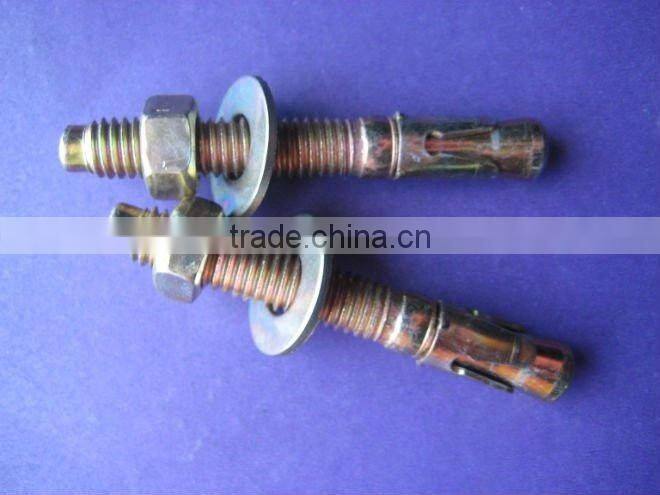 YZP or WZP WEDGE ANCHOR/THROUGH BOLT