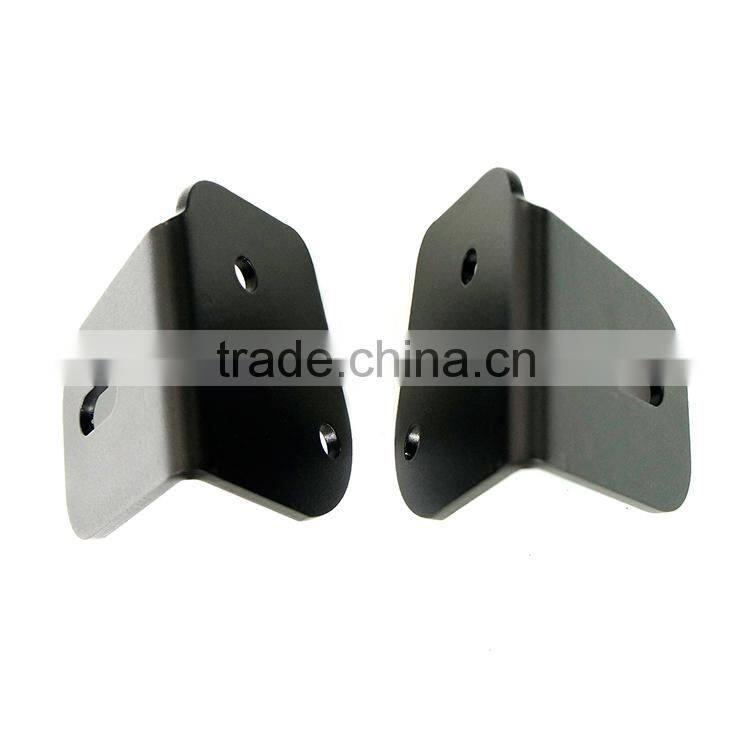 A Pair Led work light bracket jeep bracket for front small lights led pod lights mounting brackets