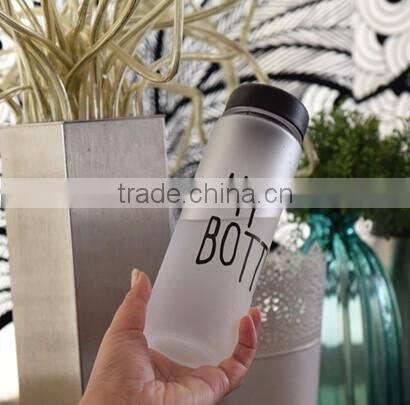 High Quality plastic child juicing water bottle , plastic drinking water bottle, gift cup