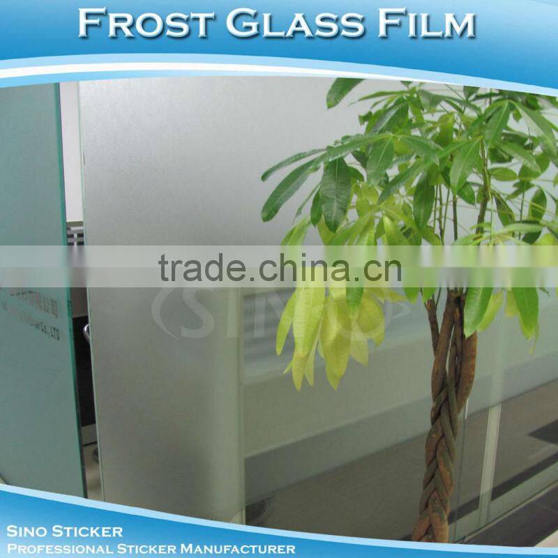 SINO STICKERS 1.2*50M Frosted Self Adhesive Glass Film