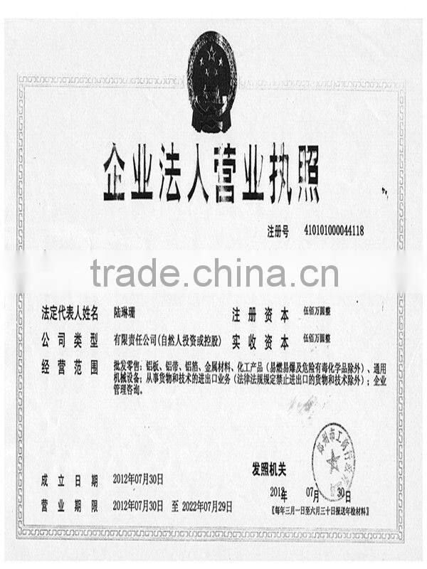 Aluminum Alloy Strips AA3003 H14