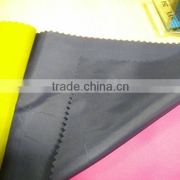 Dark blue textile polyester textile fabric for bag lining